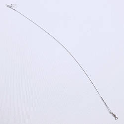 Повідець металевий струна на щуку Kaida 23см