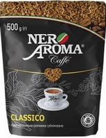 Кофе растворимый Nero Aroma сублимированный 500г.