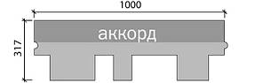 Бітумна черепиця Shinglas Техноніколь Фінська АКОРД Сірий, фото 2