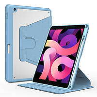 Чехол - книжка, обложка Wiwu Waltz Rotative Case for iPad 10.2, Light Blue