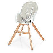 Стілець для годування El Camino ORGANIC ME 1050 | Високий дерев'яний стільчик, фото 2