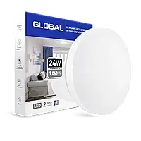 Накладний світильник GLOBAL 24W 4100К (захист IP44) коло