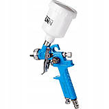 Фарбопульт пневматичний HVLP Richmann форсунка 0,8 мм бачок 150 мл 3 бар (C0856), фото 4