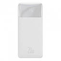 Powerbank Baseus Bipow 30000mah 20 W (ppdml-N02) Павербанк зарядний пристрій Білий, фото 2
