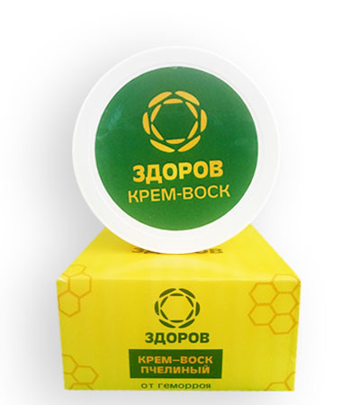 Здоров'я — Крем-віск бджолиний від геморою