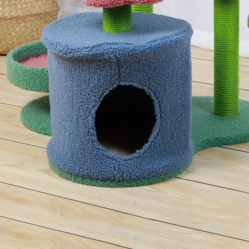 Al Кігтеточка-будиночок Taotaopets HF-001 045514 Blue 78*68 см ганчірка для кота