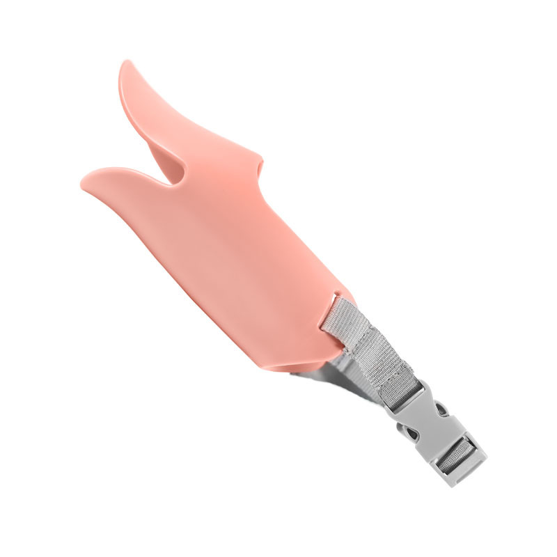 Al Силіконовий намордник Taotaopets 057701 Duck Pink L (15-25 кг) для собак