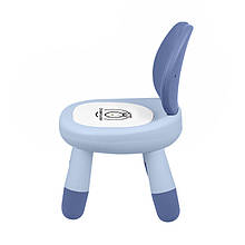 Al Дитячий стілець Bestbaby BS-27 Blue Rabbit маленький стільчик для дітей