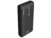 Powerbank Tracer 20000mAh PD20W + QC3.0 Павербанк, зарядное устройство (Черный)