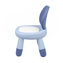 Al Дитячий стілець Bestbaby BS-26 Blue для ігор табуретка для дітей