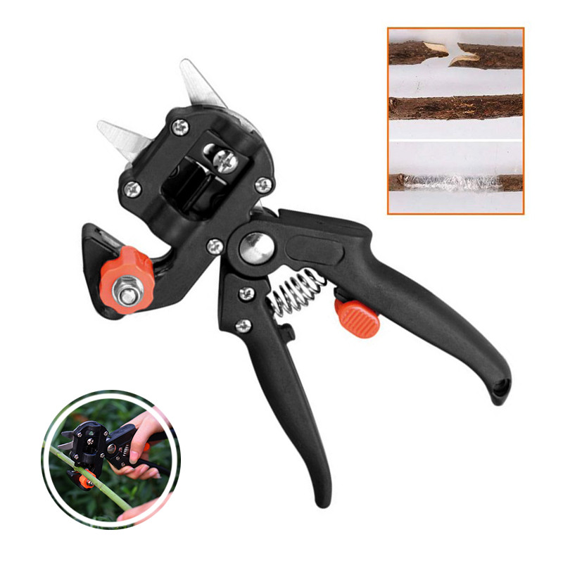 Al Секатор щеплення Grafting Tool SC-8201 професійний 3 леза для щеплення рослин