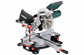 Пила торцева Metabo KGSV 216 М (з протяжкою, з регулюванням, диск 216 мм.)