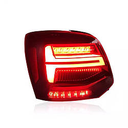 Задні криси тюнінг ліхтарі Volkswagen Polo хетчбек 2009-2018 р. Поло