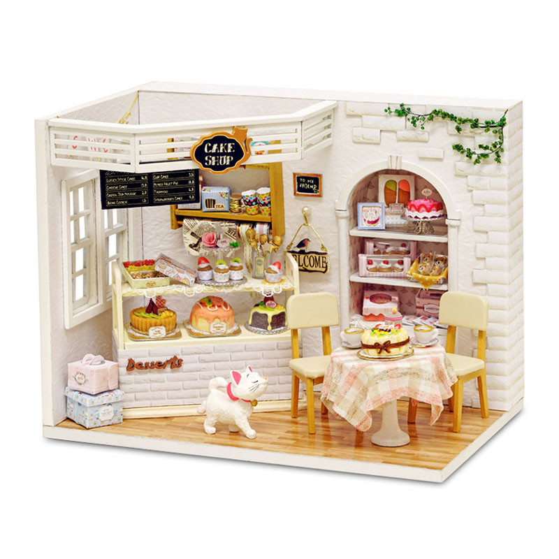 Al Ляльковий будинок конструктор Cute Room 3014 Cake Diary 3D Румбокс для дівчаток