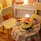 Al Ляльковий будинок конструктор Cute Room 3014 Cake Diary 3D Румбокс для дівчаток, фото 4