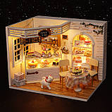 Al Ляльковий будинок конструктор Cute Room 3014 Cake Diary 3D Румбокс для дівчаток, фото 5