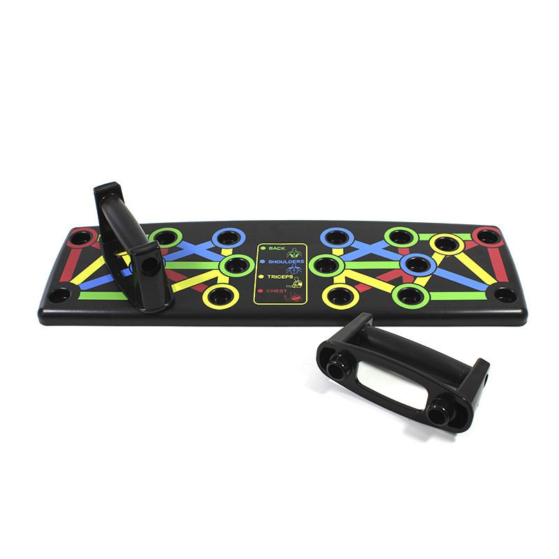 Al Платформа для отжиманий Push Up Rack Board MJ-039 Black доска упор от пола тренажер для пресса - фото 2 - id-p1606206566