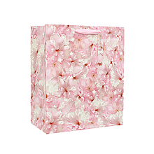 Al Подарунковий пакет PPW PAPER ZD025 Flowers Pink Big