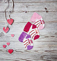 Дитячі теплі шкарпетки для новонароджених з м'якою гумкою в пологовий будинок