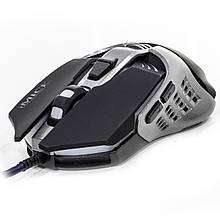 Al Миша мишка провідна iMICE V5 Black комп'ютерна ігрова Роздільна здатність сенсора 3200 DPI 7 кнопок USB 1.2 м