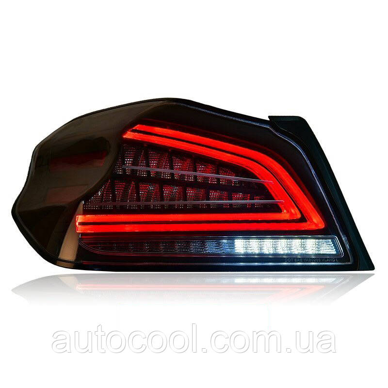 Задні LED ліхтарі Subaru Impreza WRX 2014-2016 р.в. Субару Импреза ВРХ