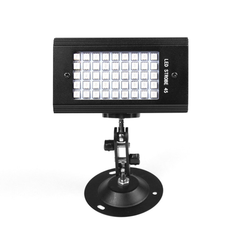 Al Світлодіодний проектор EKOOT PSD-45 LED DJ mini управління звуком стробоскоп яскрава світломузика для дискотеки