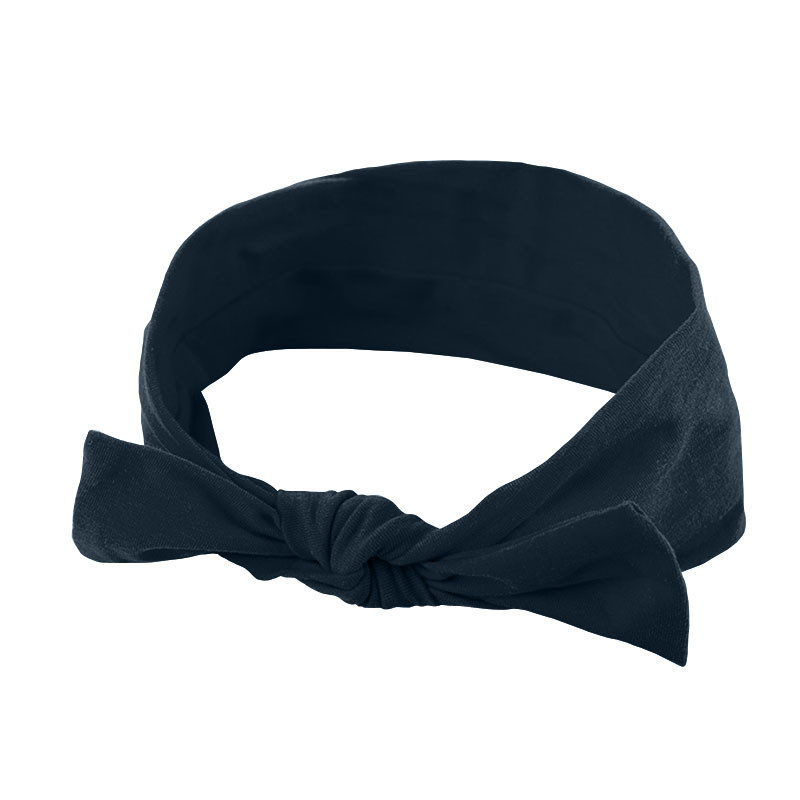 Al Прикраса дитяча пов'язка для волосся 007 Navy Blue бант на голову дівчинці солохи