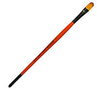 ' Кисть KOLOS Синтетика овальная, Carrot 1097FR, № 6 короткая ручка