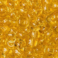 Бісер Peciosa Для біжутерії прозорий 4041 / 10020 розмір 4 Світло-бежевий Упаковка 5 грам