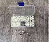 Прес для установки намистин на тканину+ набір намистин, фото 6