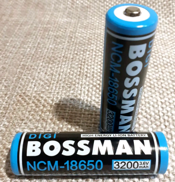 Акумулятор 18650 BOSSMAN 3200mAh