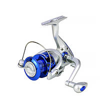 Al Котушка безінерційна рибальська Yumoshi SA 2000 Silver-Blue для спінінга