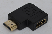 Перехідник (адаптер) штекер HDMI- гніздечко HDMI, кутовий