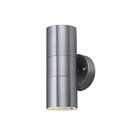 Світильник фасадний "MANOLYA-2" 2xGU10 мат.хром настінний