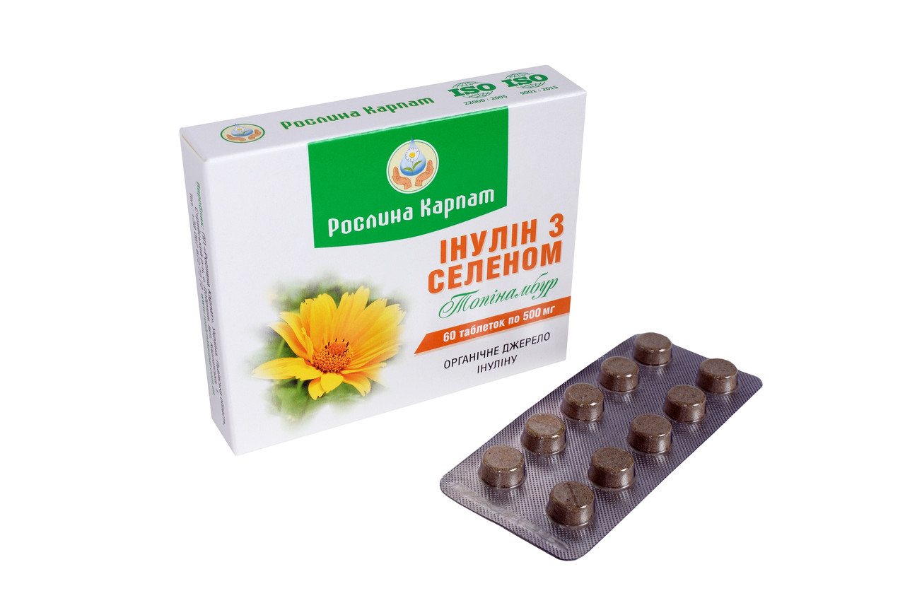 Інулін з селеном 60 таб, фото 1