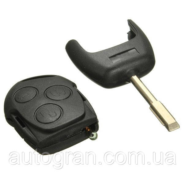 Корпус ключа, Ford Fiesta, Fusion, Focus, Mondeo з лезом FO21