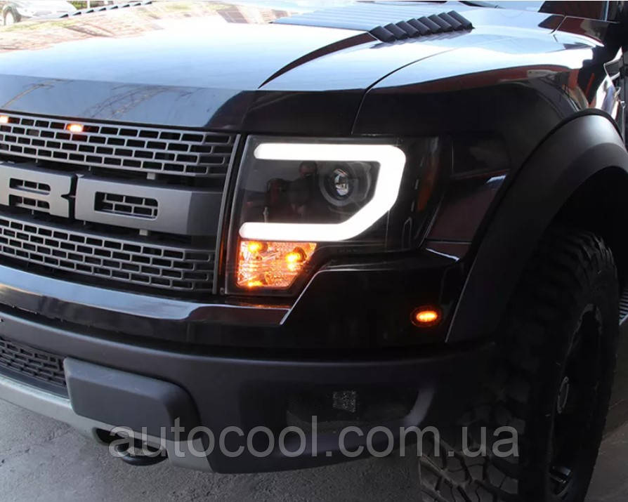 Передні лід фари Ford F150 RAPTOR 2018-2020 г.в. Форд Ф150