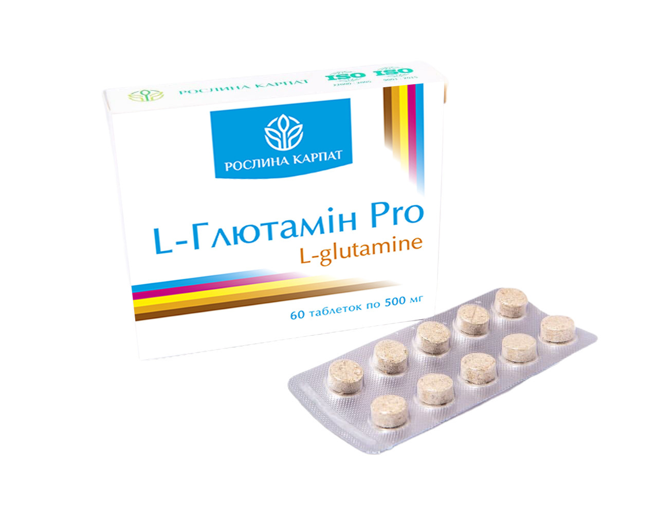 L-Глютамін Pro 60 таб., фото 1