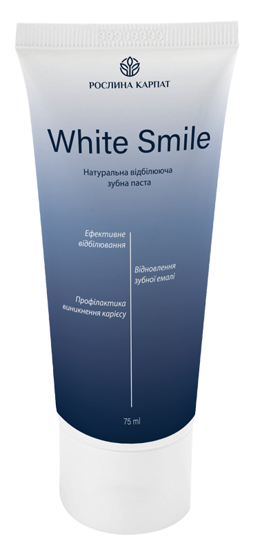 Зубна гель- паста White Smile 75 мл.