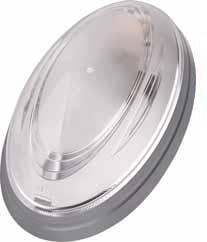 Світильник пластиковий сірий Нінова 26W