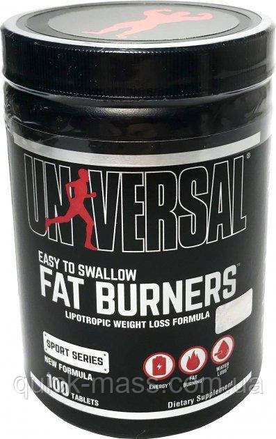 Жироспалювач Universal Nutrition FAT BURNERS E/S 100 таблеток