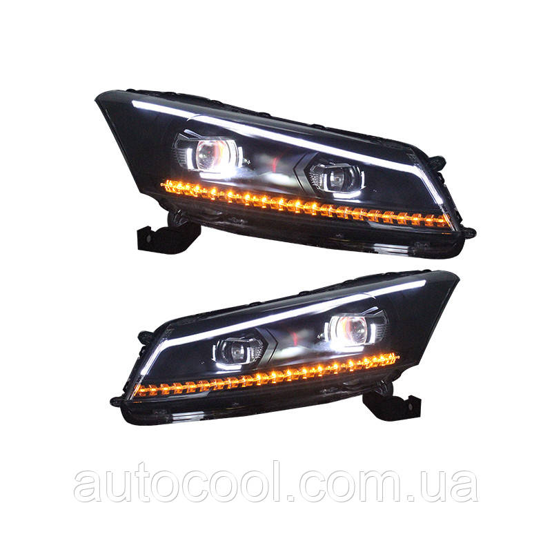 Передні лід фари Honda Accord USA 2008-2013 р.в.