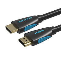 Кабель Vention HDMI-HDMI, 1.5 m, v2.0, 4K 60Hz (VAA-M02-B150)