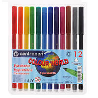 Фломастеры 12цв., "Color world2 CENTROPEN