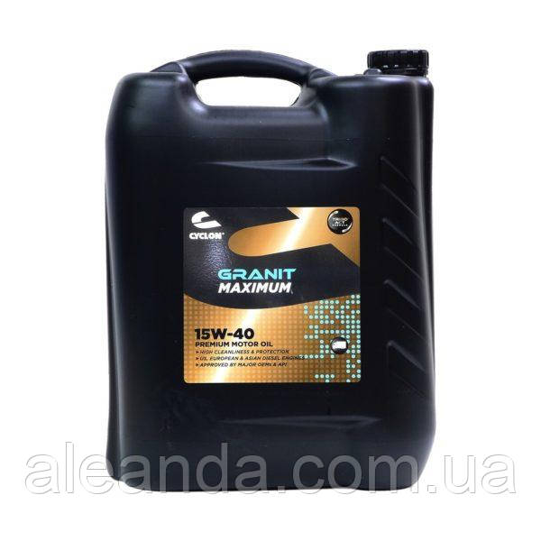 Масло моторне CYCLON GRANIT MAXIMUM 15W-40 20L