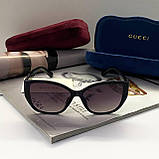 Жіночі брендові окуляри GG (2221) balck, фото 2