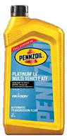 Жидкость для АКПП Pennzoil Platinum ATF LV MV Full Synthetic 0,946л (550041916)