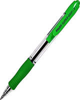 Ручка шариковая масляная автоматическая 0,7мм., "Super Grip" Pilot зеленый