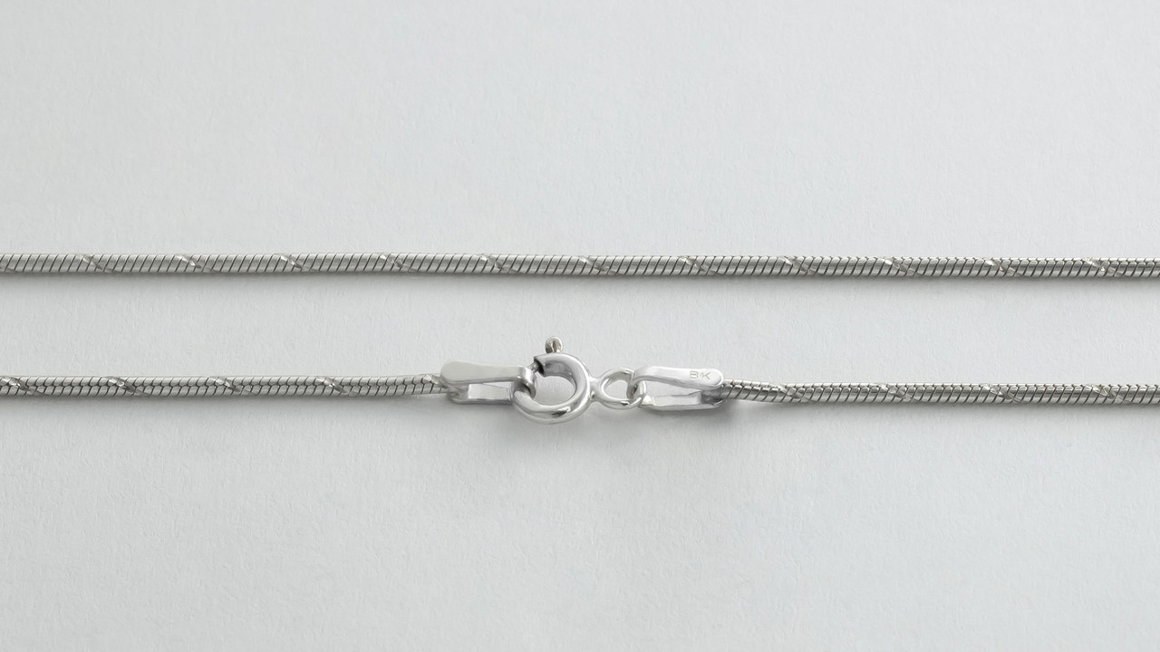 Серебряная цепь снейк - 874 4/50