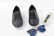 Мокасини жіночі Aras Shoes 301-siah Чорні на шнуровці, фото 3